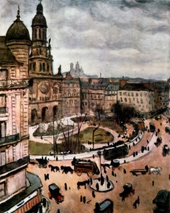 Place de la Trinité a Parigi, 1911 da Albert Marquet