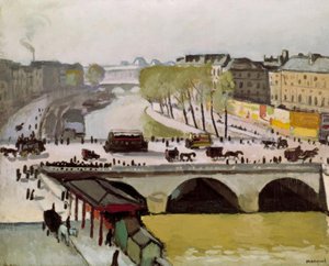 Pont Saint-Michel da Albert Marquet