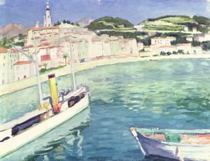 Porto di Mentone da Albert Marquet