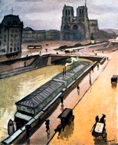 Giorno di pioggia. Notre Dame de Paris, 1910 da Albert Marquet