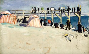 Il Lungomare a Sainte-Adresse da Albert Marquet