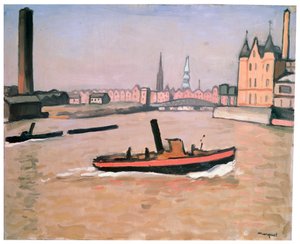 Il porto di Amburgo, 1909