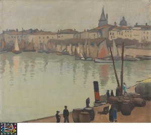 Il porto di La Rochelle da Albert Marquet
