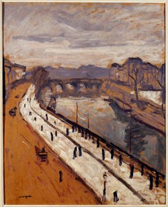 Il Quai des Grands Augustins a Parigi da Albert Marquet