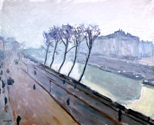 La Senna a Parigi, inizio XX secolo da Albert Marquet
