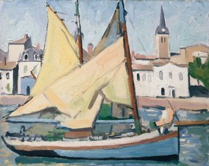 Lo yacht e la chiesa, La Chaume da Albert Marquet