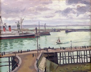 Il porto esterno di Le Havre, l
