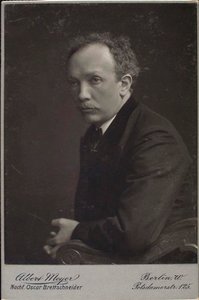 Richard Strauss, compositore tedesco, fine XIX o inizio XX secolo