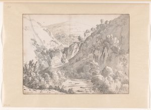 Paesaggio montuoso da Albert Meyering
