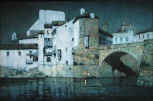 Chiaro di luna, Puente Genil, Spagna