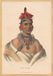 Chon-Ca-Pe da Albert Newsam, after Henry Inman, after Charles Bird King
