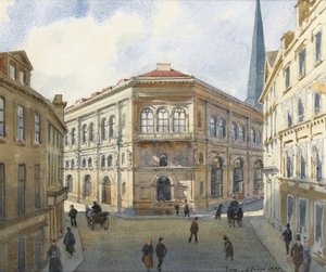 Vista della Borsa di Riga da Albert Nikolaevich Benois