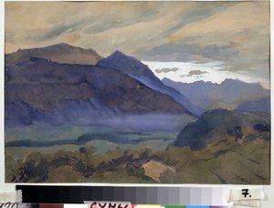 Lugano (Svizzera) da Albert Nikolayevich Benois
