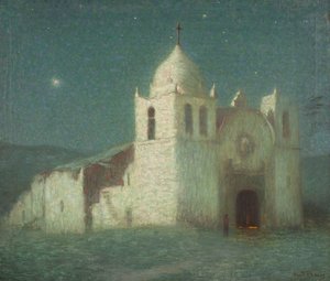 La vecchia casa della missione da Albert Pike Lucas