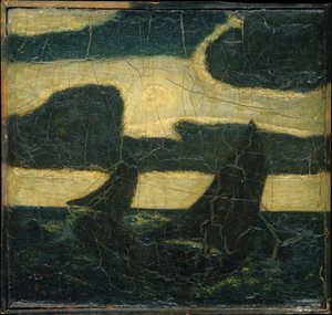 Marina al chiaro di luna da Albert Pinkham Ryder