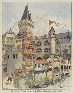 Un Angolo del Vecchio Parigi di Robida all