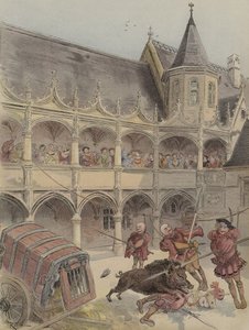 Il cinghiale di Amboise da Albert Robida