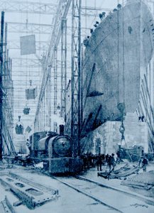 Un cantiere navale britannico
