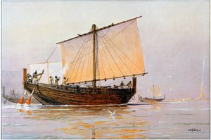 Galea assira da Albert Sébille