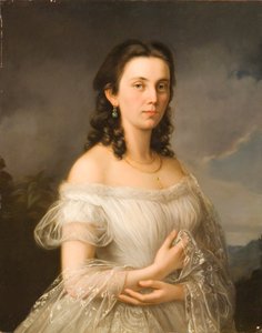 Albert Theer (1815-1902) - Principessa Giulia del Liechtenstein (1817-1895), nata contessa Potocki da Albert Theer