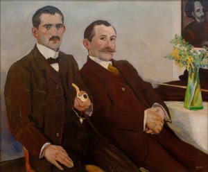I fratelli Peter e Fritz di Albert Weisgerber