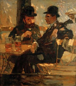 Nel giardino della birra da Albert Weisgerber
