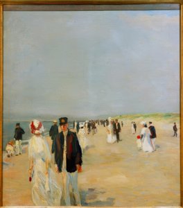Spiaggia di Norderney da Albert Weisgerber