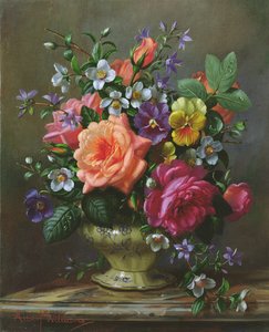 AB1112 Rose e viole del pensiero da Albert Williams