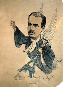 Caricatura di Georges Laguerre da Albert de Korsak