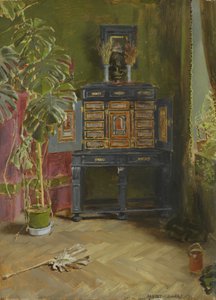 La stanza verde, 1882 da Albert von Keller