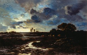 Pascolo nella campagna francese da Alberto Pasini