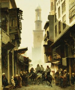 Scena di strada a Damasco