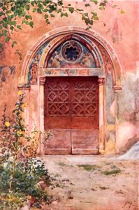 Portale del Monastero di San Benedetto (Sagro Speco) a Subiaco