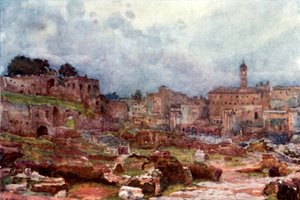 Il Foro, verso il Campidoglio da Alberto Pisa