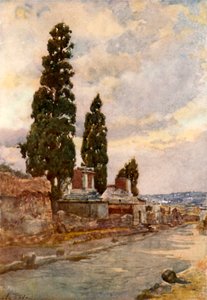 La strada delle tombe