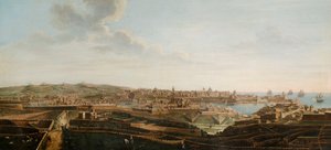 Una delle sette vedute di Valletta, Malta e dintorni da Alberto Pullicino
