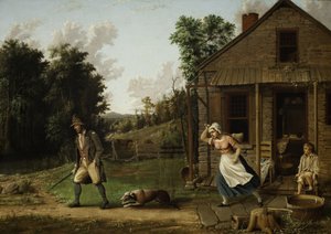 Rip Van Winkle cacciato di casa da Dame Van Winkle, 1880