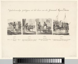 Caricatura del generale Daine