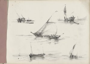 Studio di barche a vela sull