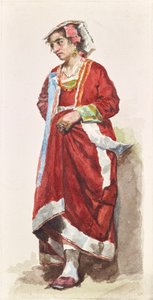 Studio di costume femminile - Italia centrale