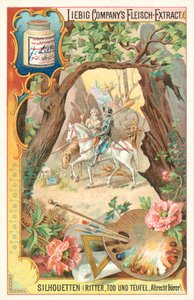 Cavaliere, Morte e Diavolo (cromolitografia)