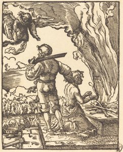 Il sacrificio di Abramo da Albrecht Altdorfer