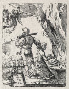 Il sacrificio di Abramo da Albrecht Altdorfer