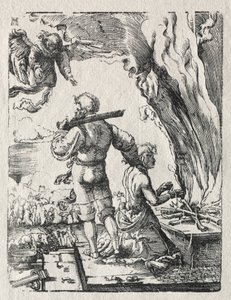 Il sacrificio di Abramo da Albrecht Altdorfer