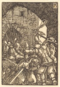 Cristo che porta la croce da Albrecht Altdorfer