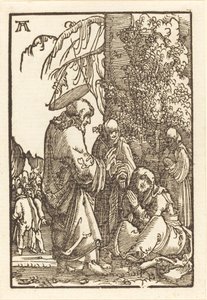 Cristo che si congeda da Maria prima della Passione da Albrecht Altdorfer