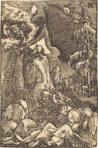 Cristo sul Monte degli Ulivi da Albrecht Altdorfer