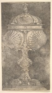 Coppa coperta con conchiglie da Albrecht Altdorfer