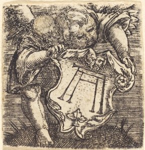Genii con la spada di Altdorfer da Albrecht Altdorfer