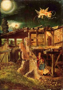 Tedesco: Die Geburt Christi La nascita di Cristo da Albrecht Altdorfer